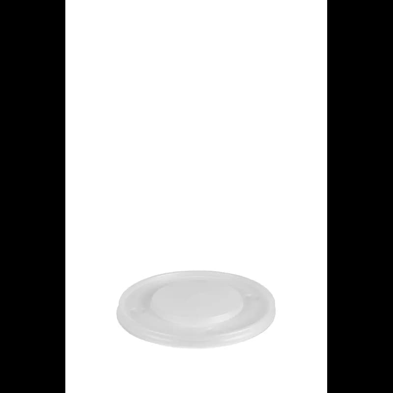 Lid Flat PS For 30-64 FLOZ Cup Straw Slot 1000/Case