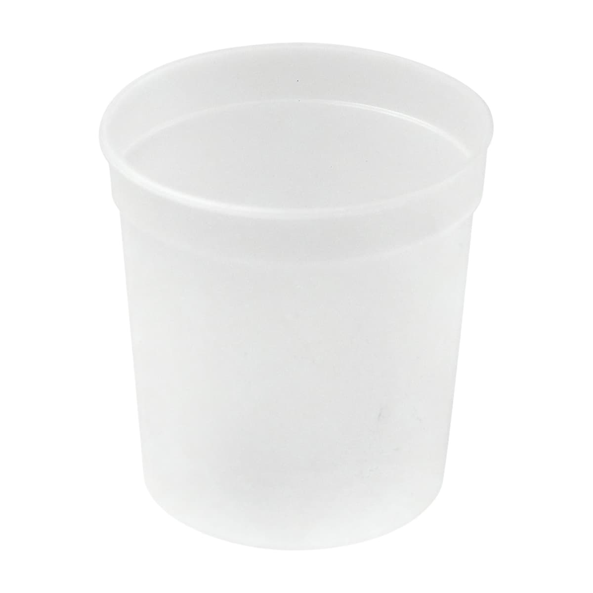 Deli Container Base 8 OZ Plastic Natural 500/Case