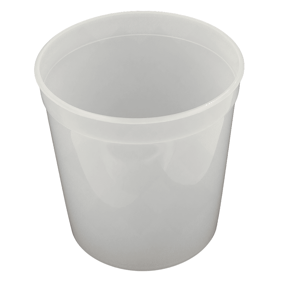 Deli Container 64 OZ Plastic Translucent 250/Case