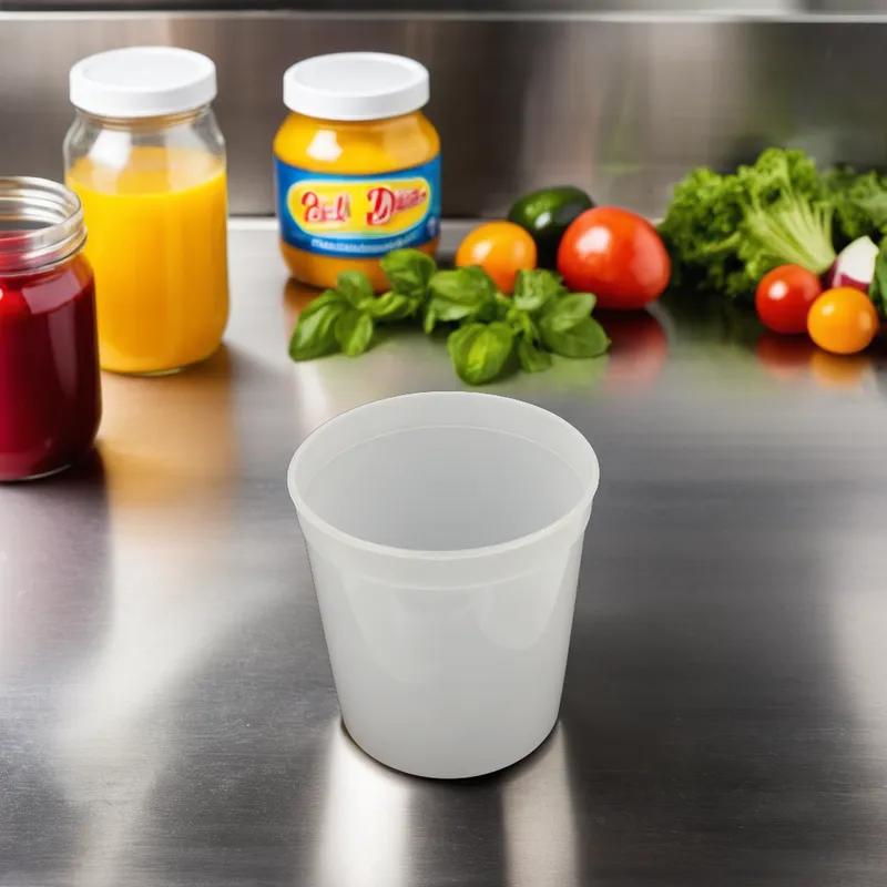 Deli Container 64 OZ Plastic Translucent 250/Case