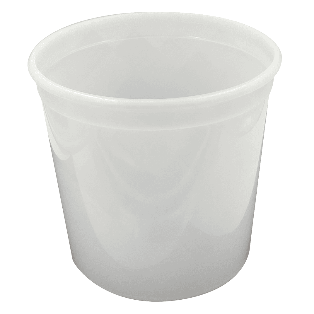 Deli Container 165 OZ Plastic Translucent 100/Case