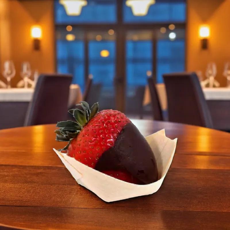 Food Tray 3 IN Wood Boat 500/Case