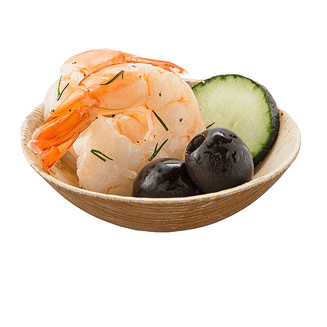 Bowl 3 OZ Palm Leaf Palm Leaf Round 400/Case