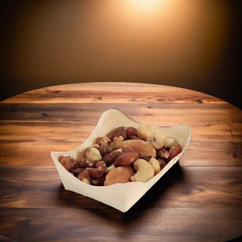 Food Tray 2 IN Wood Boat 500/Case