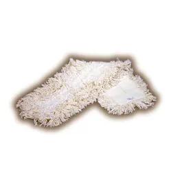 STARDUST Dust Mop Head 48X5 IN White Cotton Synthetic Blend 6 Count/Pack 1 Packs/Case