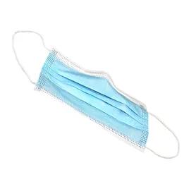 Mask Blue 3PLY Disposable Ear Loop 50 Count/Bag 1 Bags/Case