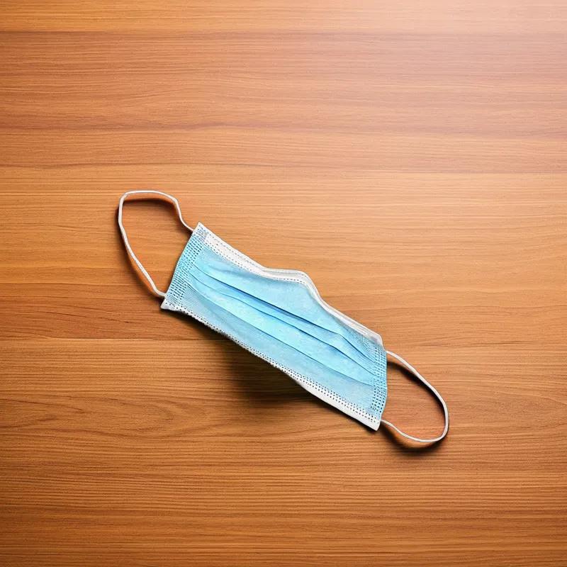 Mask Blue 3PLY Disposable Ear Loop 50 Count/Bag 1 Bags/Case