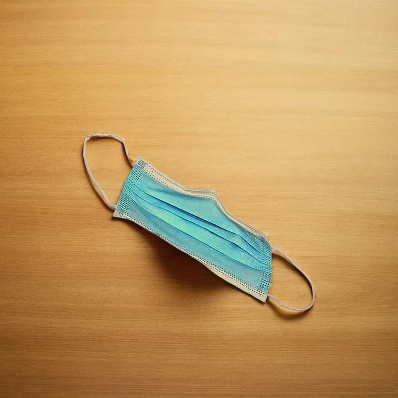 Mask Blue 3PLY Disposable Ear Loop 50 Count/Bag 1 Bags/Case