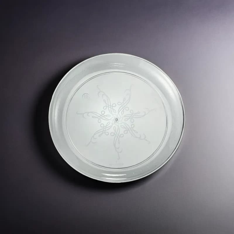 Plate 6 IN Plastic Clear Round 240/Case