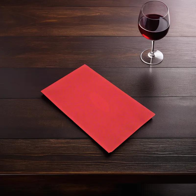 Dinner Napkins 15X17 IN Red 2PLY 1/8 Fold 1000/Case