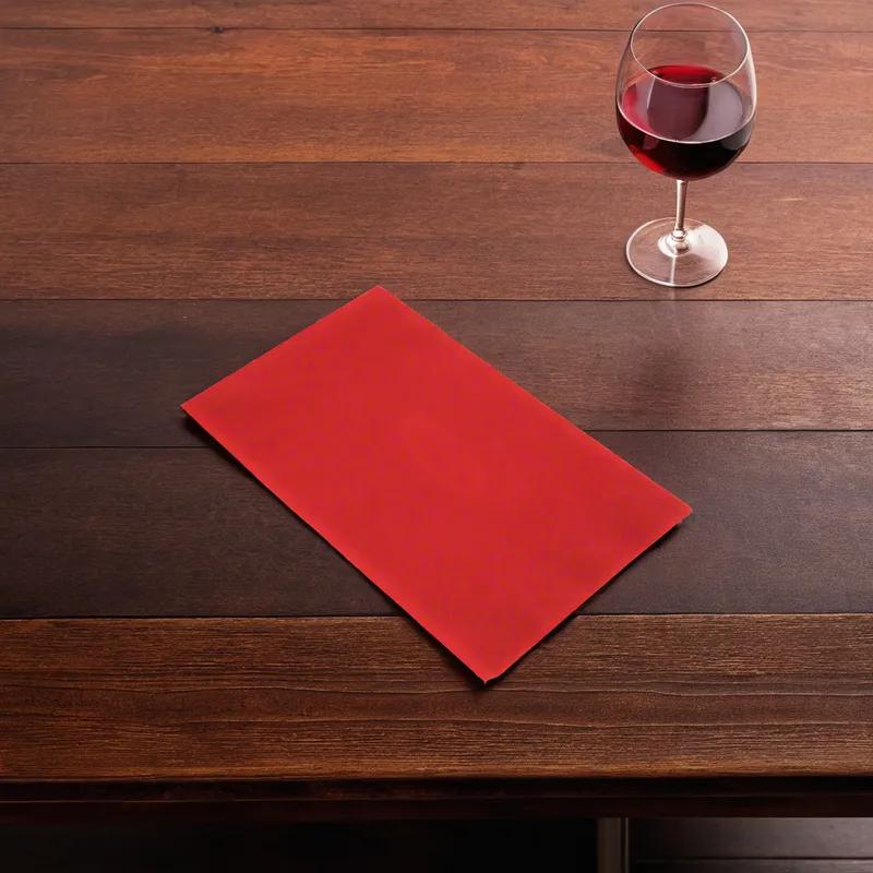 Dinner Napkins 15X17 IN Red 2PLY 1/8 Fold 1000/Case