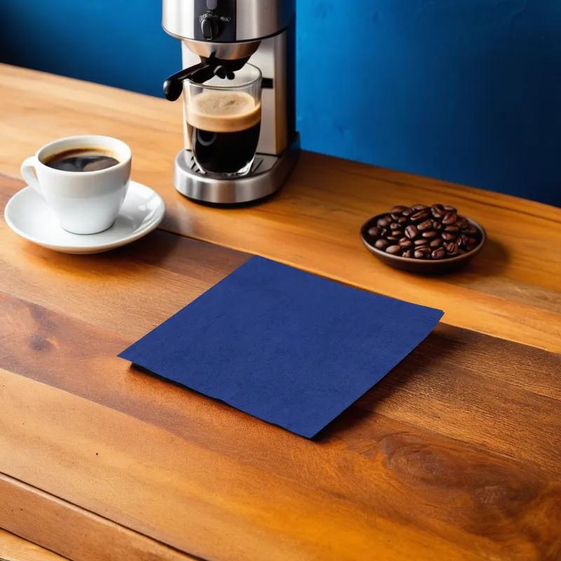 Beverage Napkins 10X10 IN Blue 1000/Case