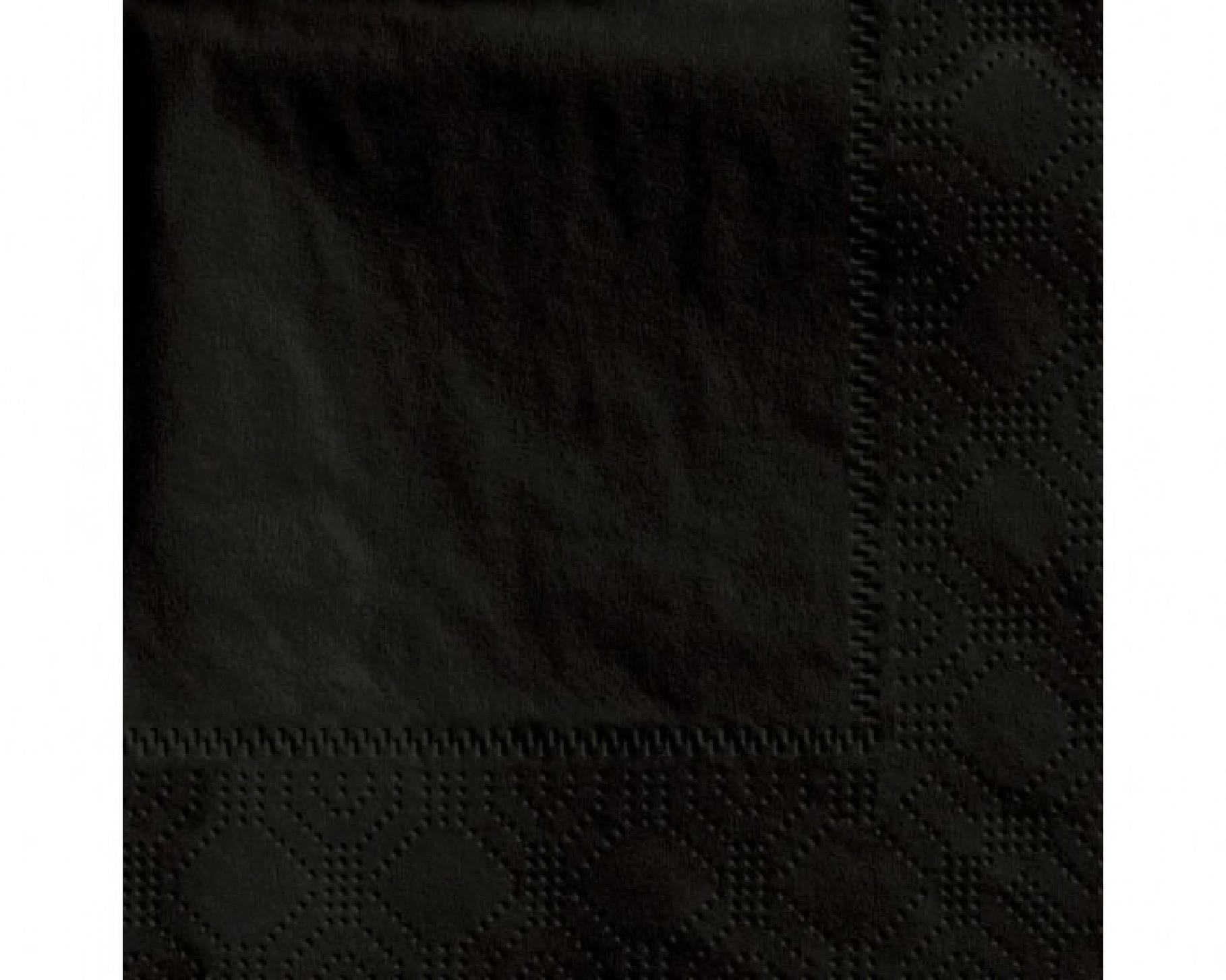 Beverage Napkins 9X9 IN Black 2PLY 1000/Case
