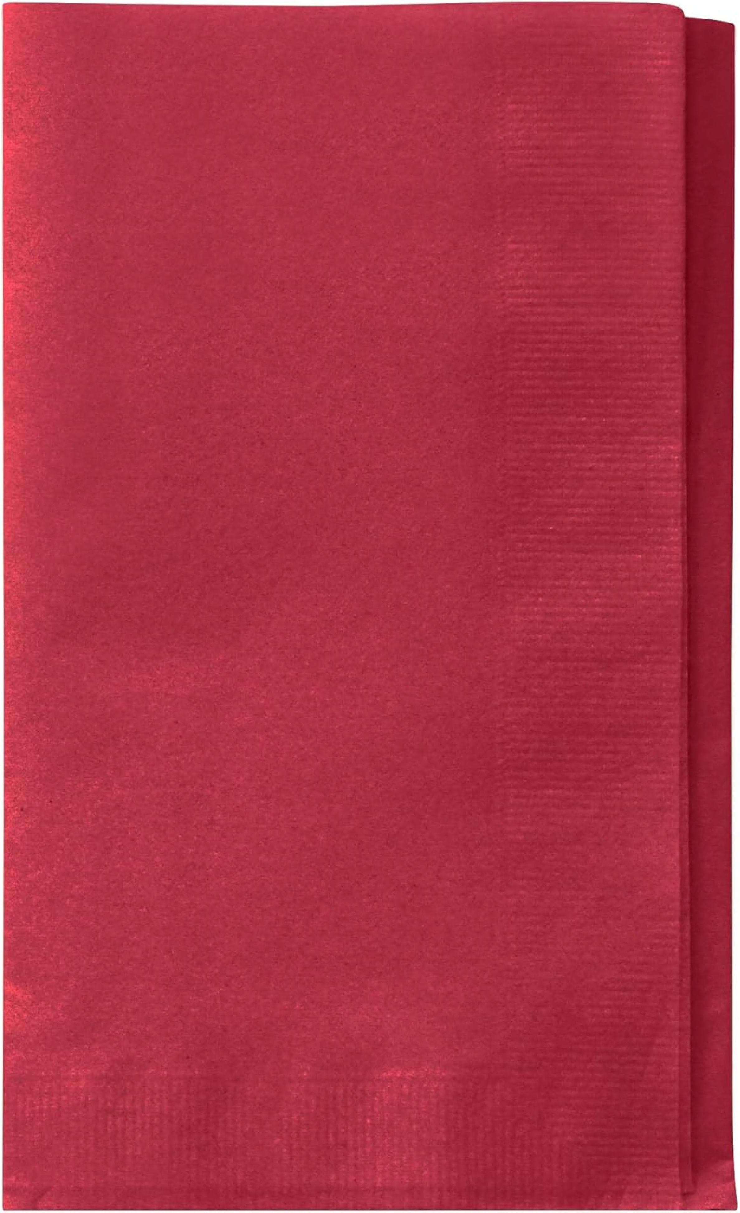 Dinner Napkins 15X17 IN Maroon 2PLY 1/8 Fold 1000/Case
