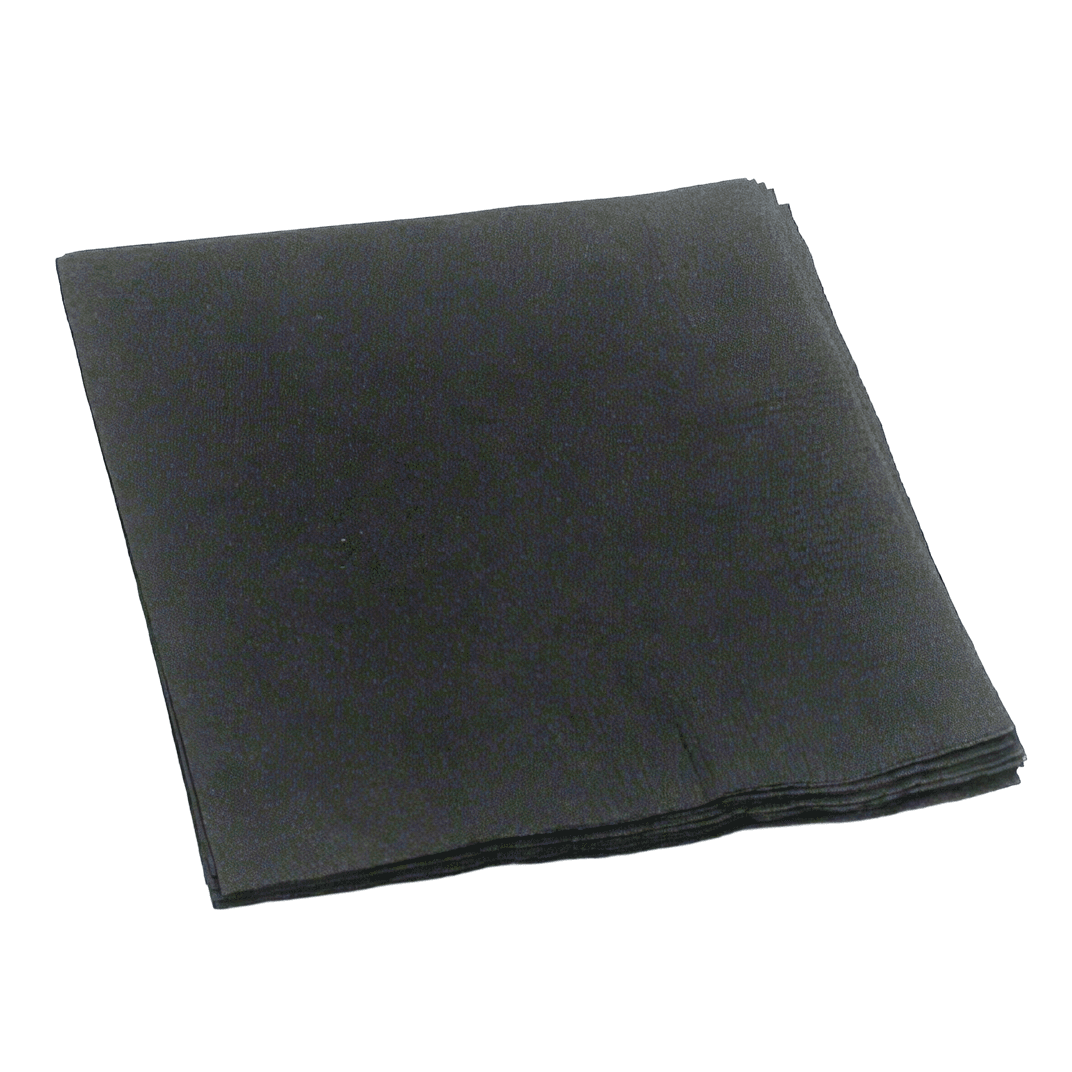 Beverage Napkins 10X10 IN Black 1PLY 5000/Case