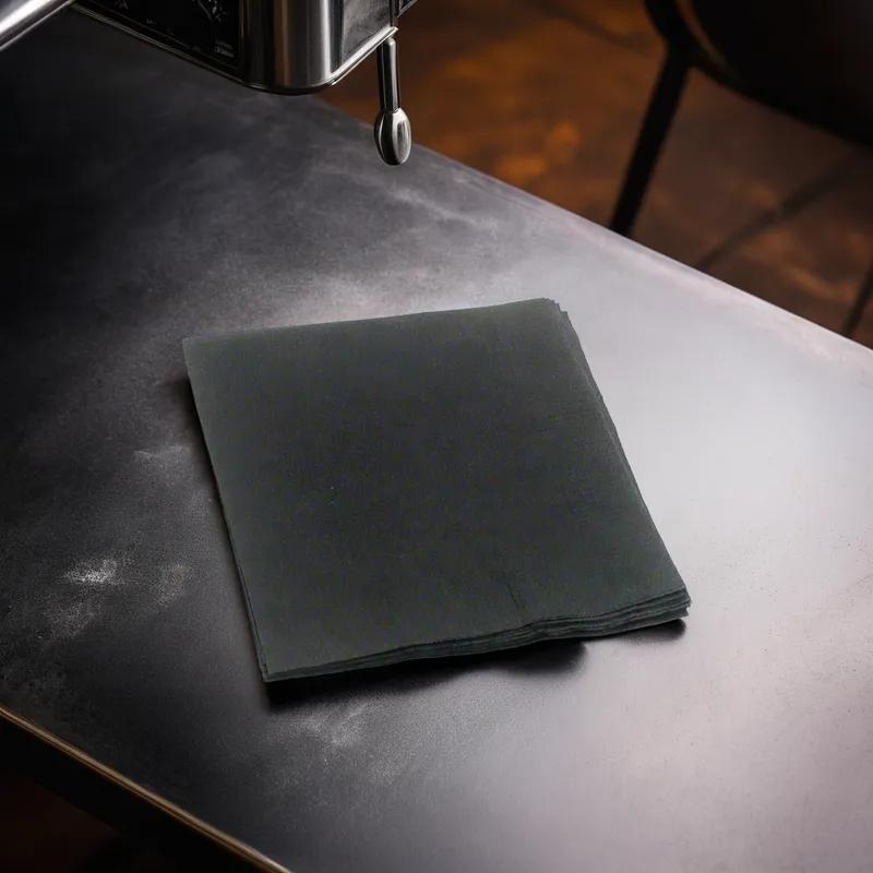 Beverage Napkins 10X10 IN Black 1PLY 5000/Case