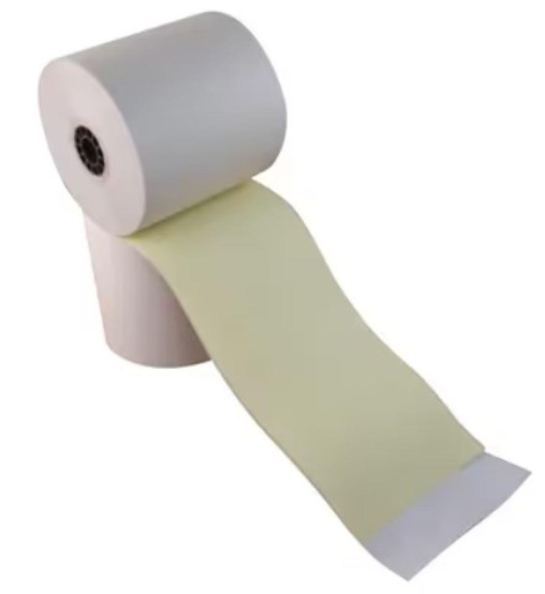 Register Tape Bond Paper 3IN X190FT Canary Roll 50/Case