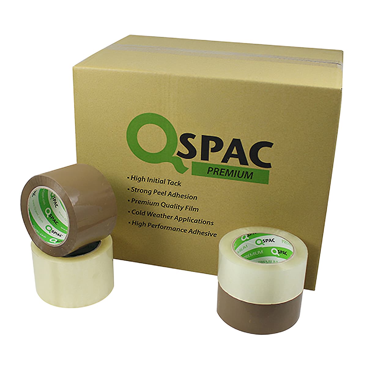 Packing Tape 2IN X110YD Clear 2MIL 36/Case