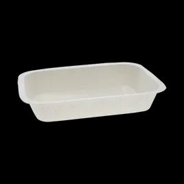 Pressware® Take-Out Tray 784375X5.125X1.375 IN Paperboard White Stoneware Classic Dual Ovenable 500/Case