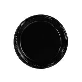 Plate 7 IN Plastic Black High Impact 1000/Case