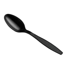 Spoon 7 IN PS Black Heavyweight 1000/Case