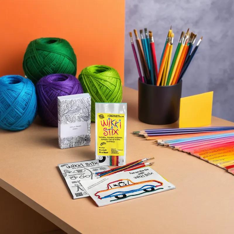 Wikki Stix With Play Sheets 500/Case