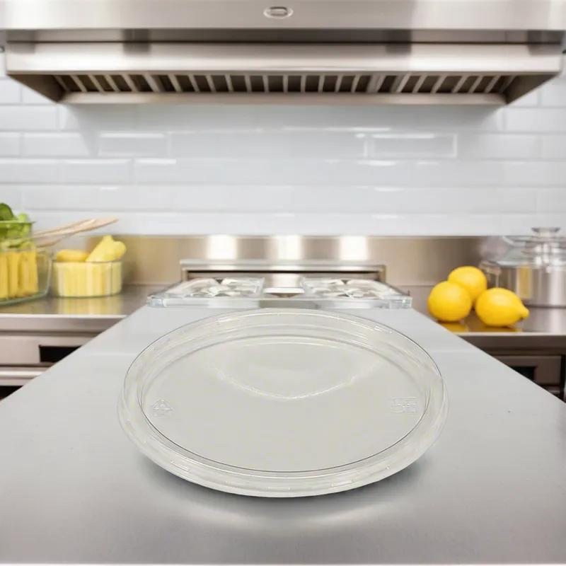 Lid PET Clear For 8-32 OZ Deli Container Inside Fit 500/Case