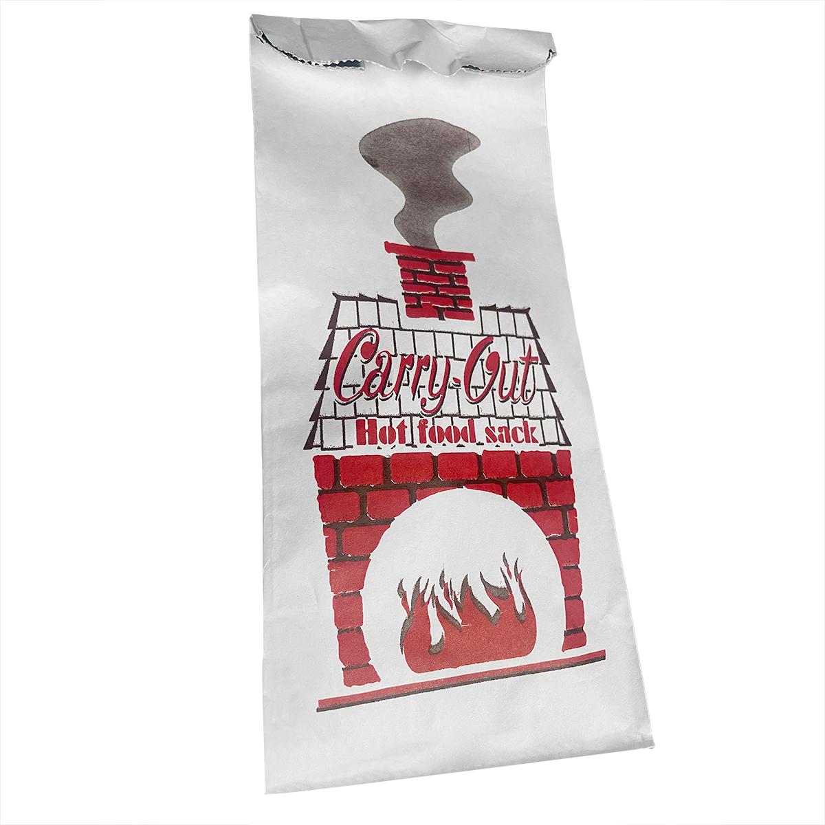 Hot Only Bag 5X2.75X12 IN 1 QT Foil 500/Case