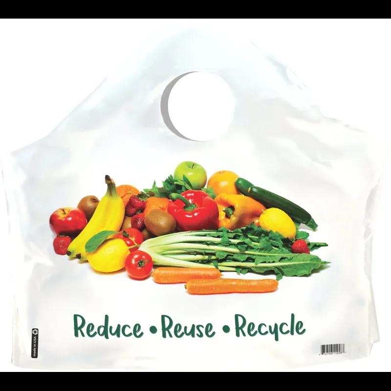 Bag 18X6X18 IN 2.25MIL Veggie Fruit With Wave Top Closure 500/Case