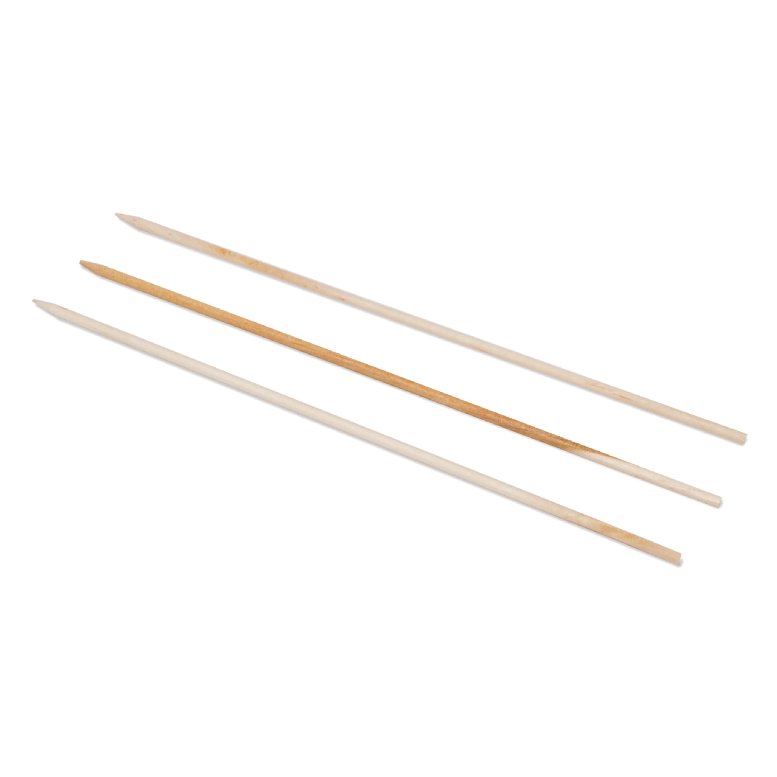 Shishkabob Skewer 10 IN Wood 1000 Count/Pack 3 Packs/Case 3000 Count/Case