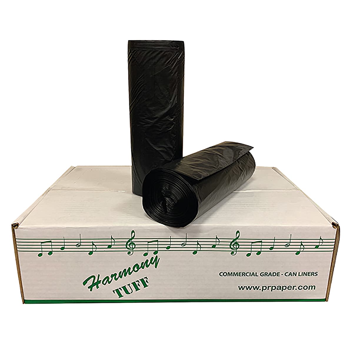 Liner 27X24X46 IN 55 GAL Black LLDPE 1.5MIL 100/Case