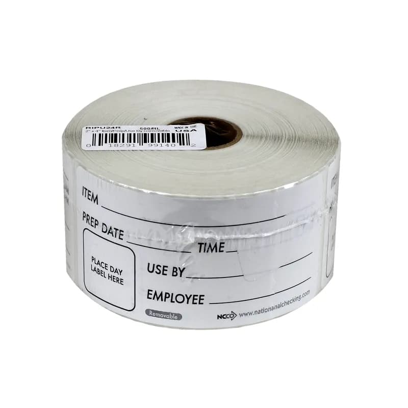 Item Prep Use Label 2X4 IN Removable 500/Roll