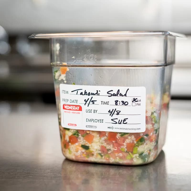 Item Prep Use Label 2X4 IN Removable 500/Roll