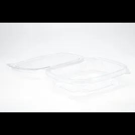 Deli Container Hinged With Dome Lid 8 OZ RPET Clear 100 Count/Pack 2 Packs/Case 200 Count/Case