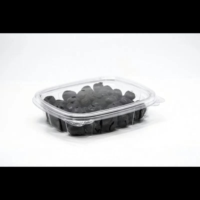 Deli Container Hinged With Dome Lid 8 OZ RPET Clear 100 Count/Pack 2 Packs/Case 200 Count/Case