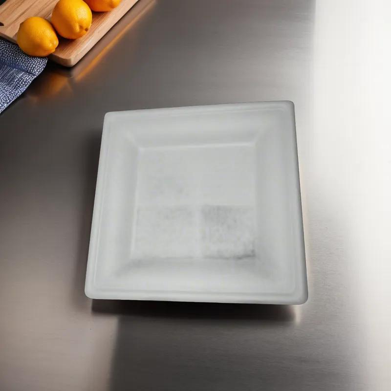 Plate 8 IN Pulp Fiber Square 500/Case