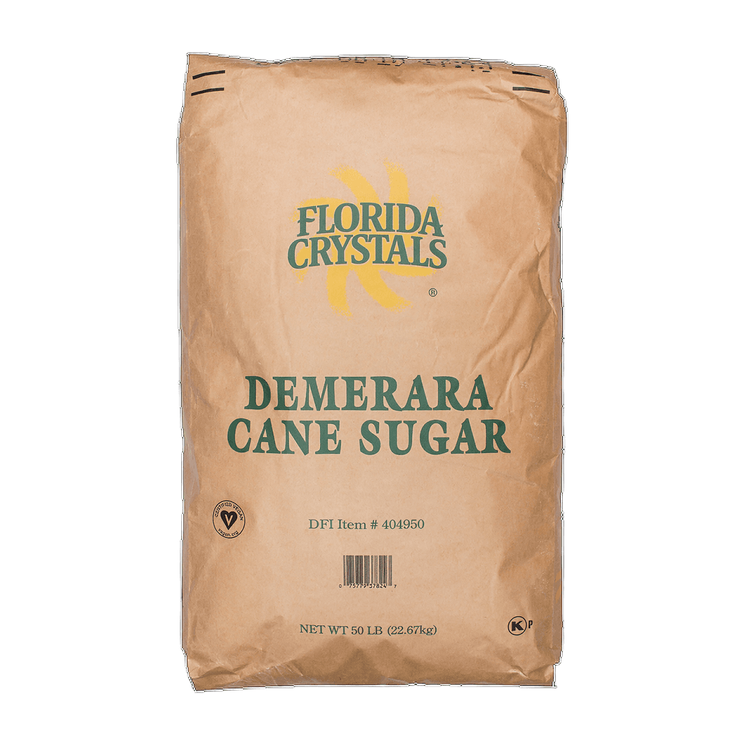 Sugar 50 LB Demerara Raw 1/Pack