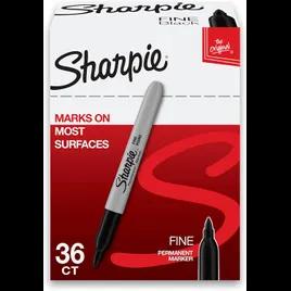 Sharpie® Permanent Marker Black Fine Point 36/Pack