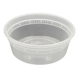 Soup Deli Container 8 OZ Plastic Translucent Heavy Duty 500/Case