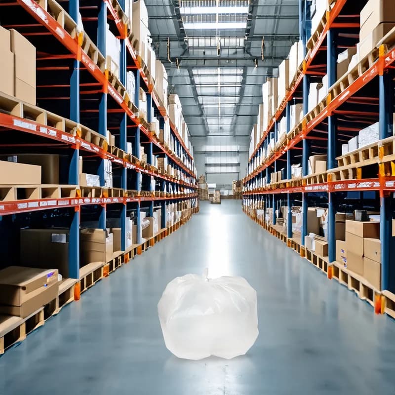 Can Liner 43X47 IN Natural LLDPE 1.15MIL 100/Case