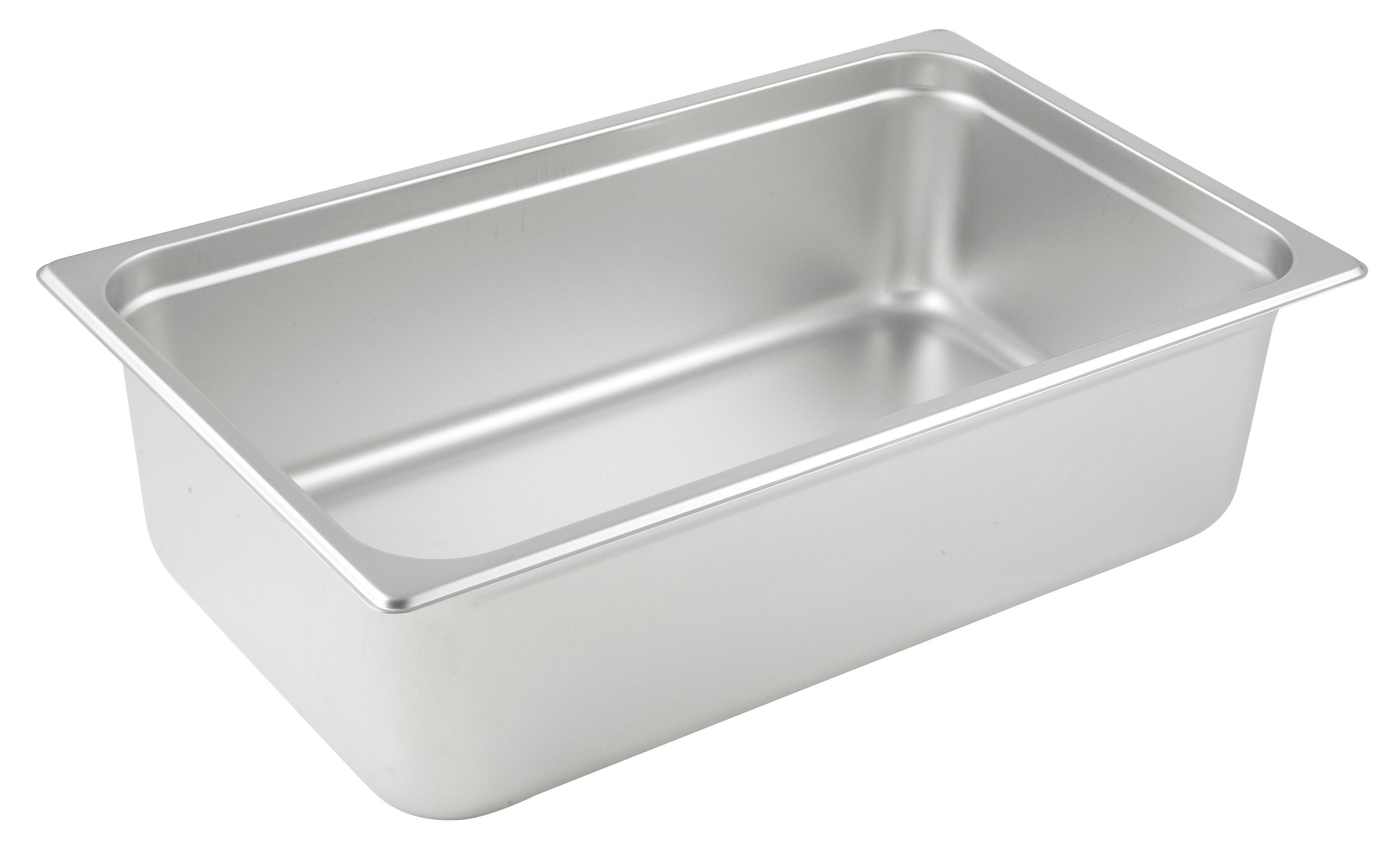 Steam Table Pan Full Size 20X12X6 IN 18/8 Stainless Steel Deep 1/Each