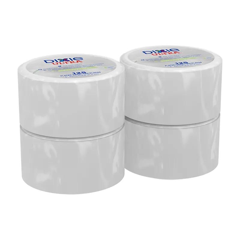 Dixie® Ultra Plate 9 IN Paper White Heavyweight 500/Case