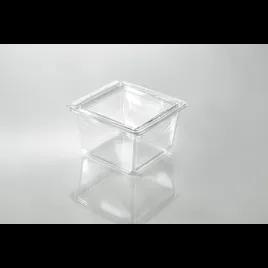 Bowl 51 OZ Clear Square 130/Case