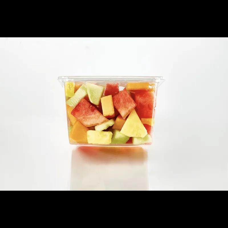 Bowl 51 OZ Clear Square 130/Case