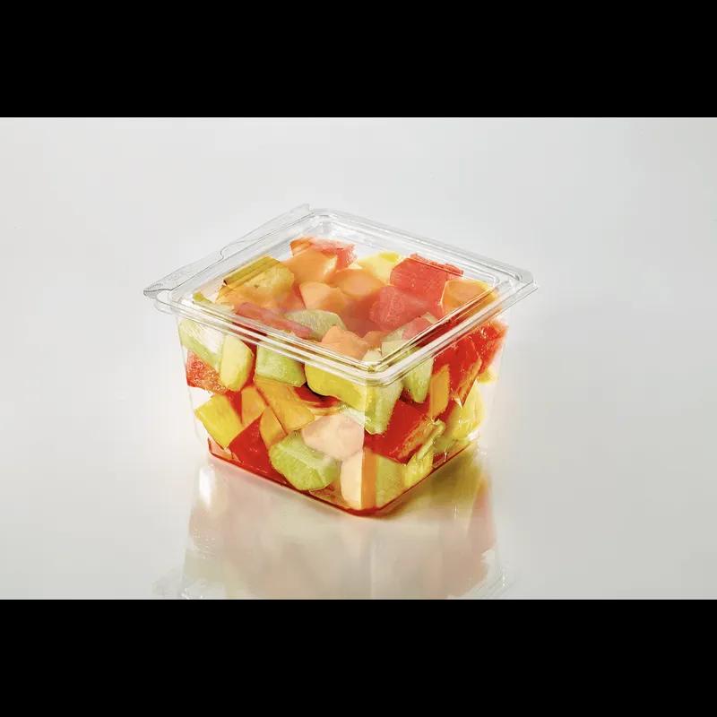 Bowl 51 OZ Clear Square 130/Case