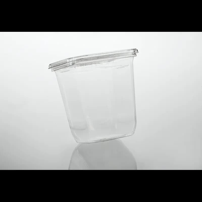Bowl 32 OZ Clear Square Deep 228/Case