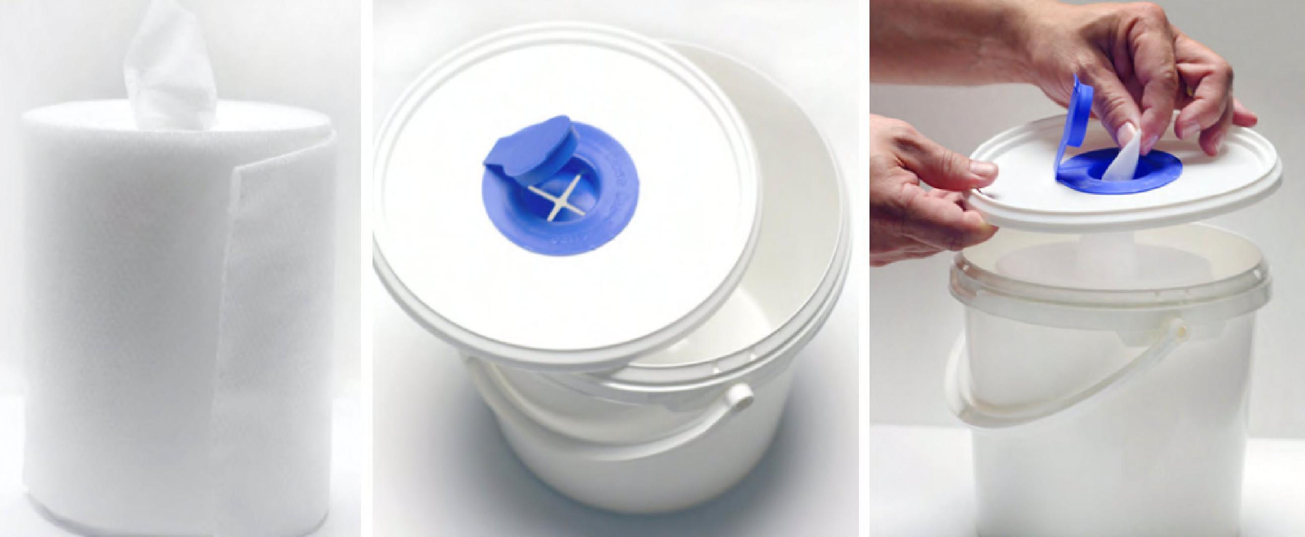 Cleaning Wipe Refill 12X12 IN White 90 Count/Pack 6 Packs/Case 540 Count/Case