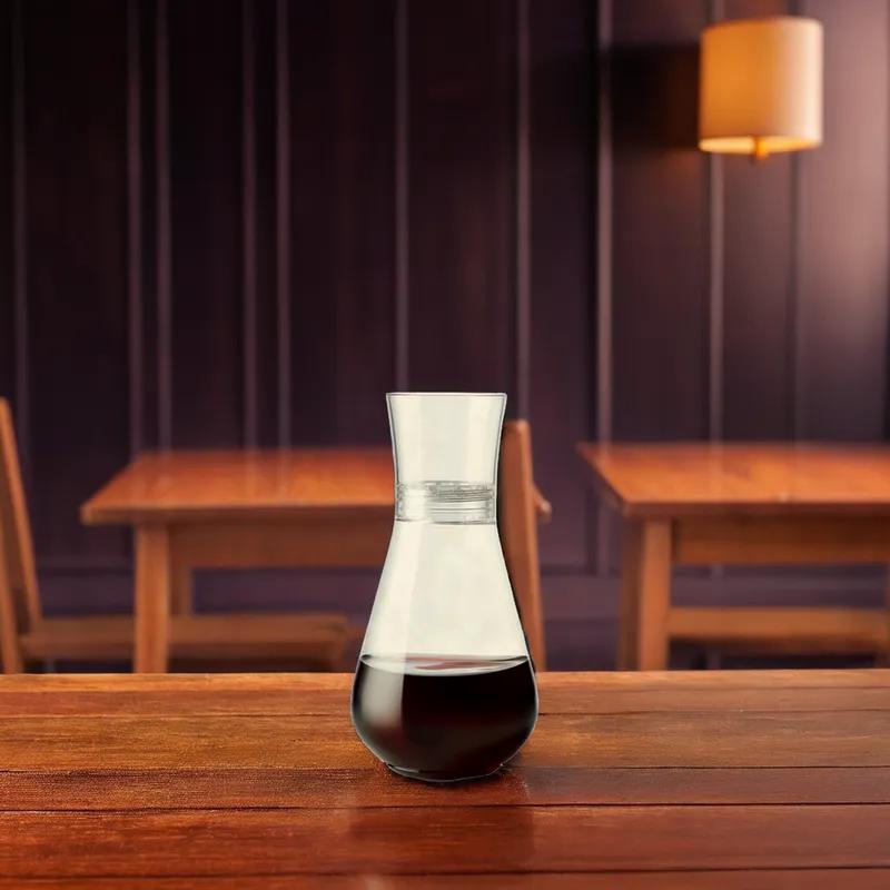 Bottle 28 FLOZ Clear With Aerator Decanter 72/Case