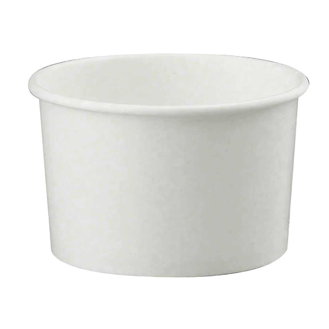 Victoria Bay Food Container Base 8 OZ White Round 1000/Case