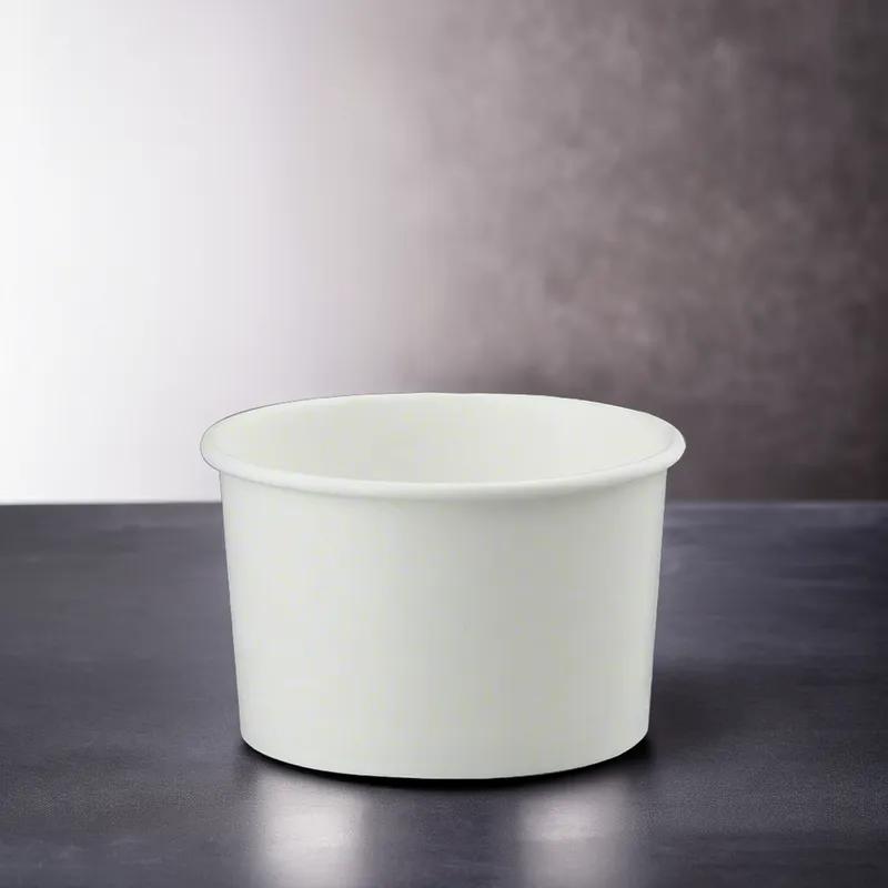 Victoria Bay Food Container Base 8 OZ White Round 1000/Case